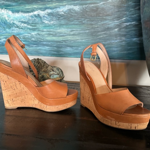 Aldo platform wedge sandals - Picture 2 of 5